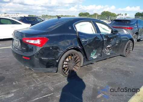 2015 Maserati Ghibli from USA, damaged, VIN ZAM57XSA1F1129783